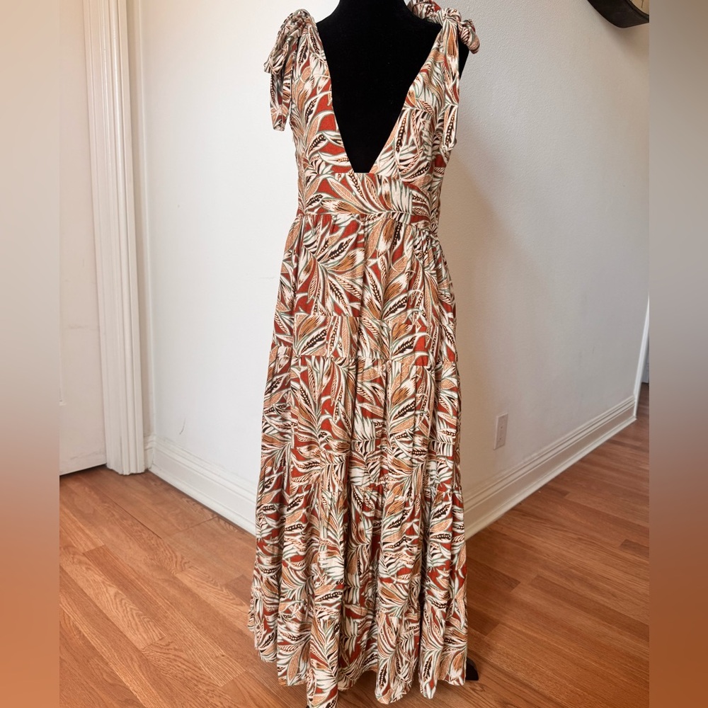 House of Harlow 1960 Floral Linen dress